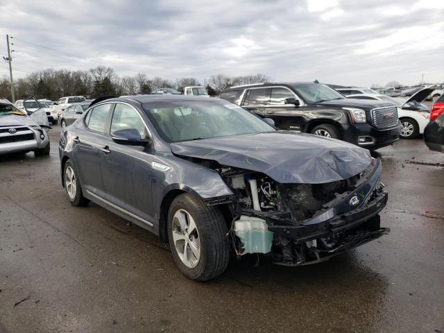 KNAGM4AD2F5082270 - 2015 KIA OPTIMA HYB BLUE photo 1