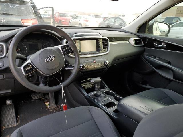 5XYPG4A33KG475827 - 2019 KIA SORENTO L GRAY photo 8