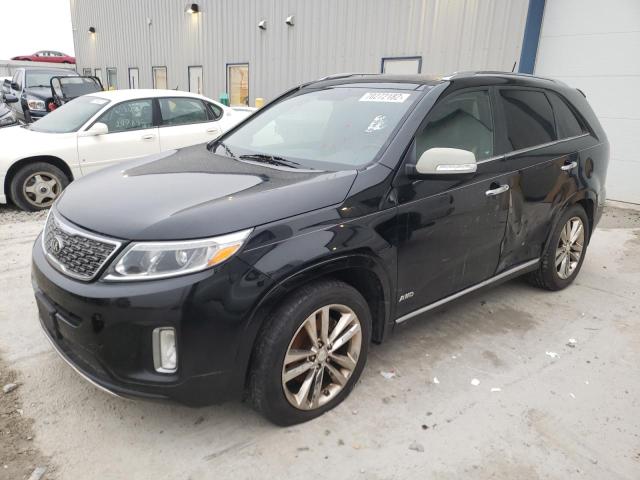 5XYKWDA72EG484653 - 2014 KIA SORENTO SX BLACK photo 1