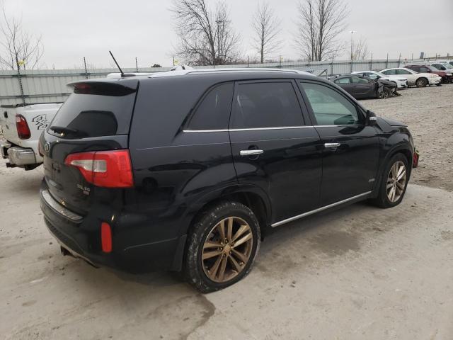 5XYKWDA72EG484653 - 2014 KIA SORENTO SX BLACK photo 3