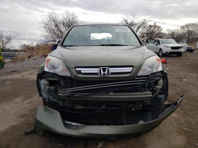 5J6RE487X7L008059 - 2007 HONDA CR-V EXL GREEN photo 5