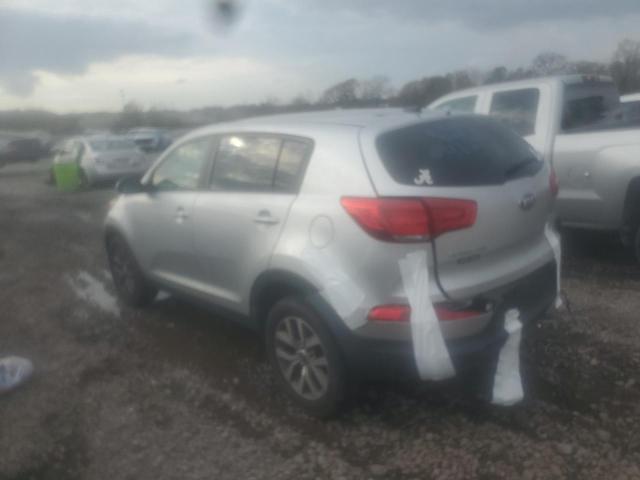 KNDPB3AC4E7554627 - 2014 KIA SPORTAGE B SILVER photo 2