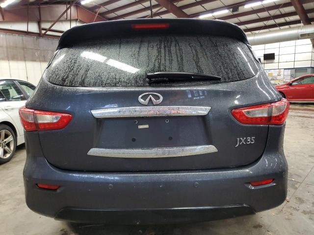 5N1AL0MM9DC349361 - 2013 INFINITI JX35 BLUE photo 6