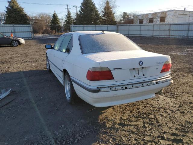 WBAGG83431DN83016 - 2001 BMW 740 I AUTO WHITE photo 2