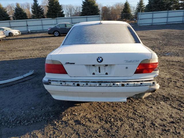 WBAGG83431DN83016 - 2001 BMW 740 I AUTO WHITE photo 6