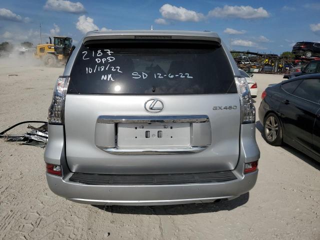 JTJBM7FX4J5202187 - 2018 LEXUS GX 460 SILVER photo 6