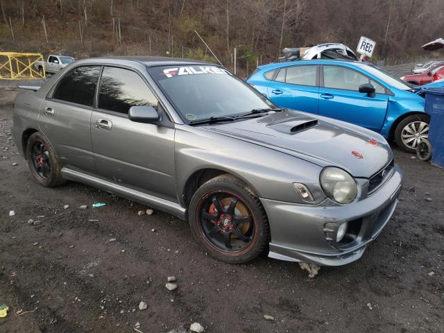 JF1GD29682G531338 - 2002 SUBARU IMPREZA WR GRAY photo 4