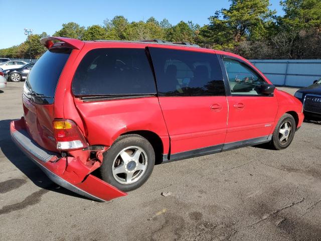 2FMZA57422BB07669 - 2002 FORD WINDSTAR S RED photo 3