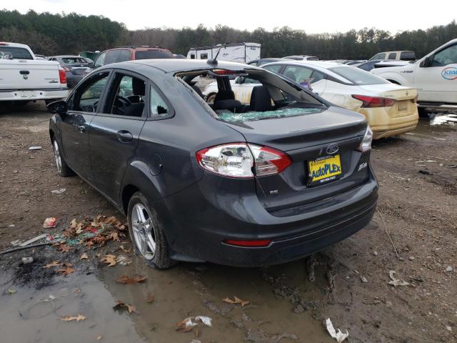 3FADP4BJ4KM140391 - 2019 FORD FIESTA SE GRAY photo 3