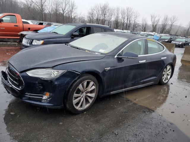 5YJSA1CN3DFP23058 - 2013 TESLA MODEL S ლურჯი ფოტო 1