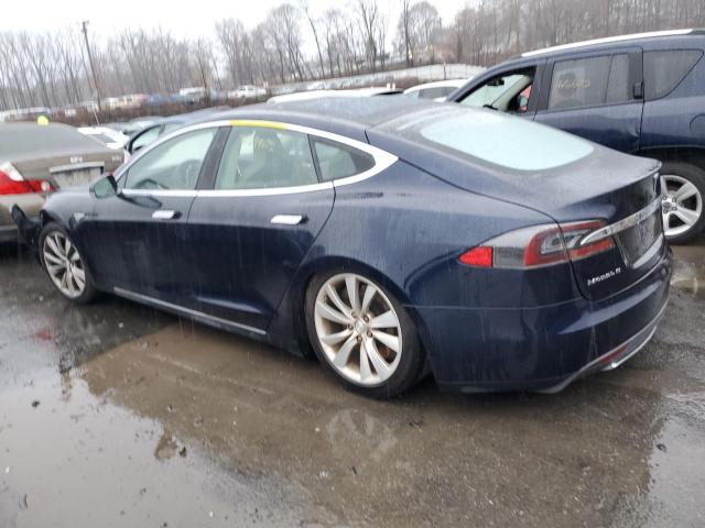 5YJSA1CN3DFP23058 - 2013 TESLA MODEL S ლურჯი ფოტო 2