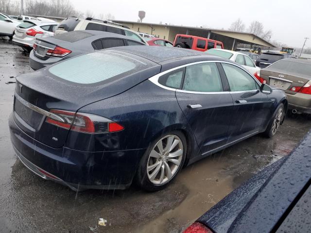 5YJSA1CN3DFP23058 - 2013 TESLA MODEL S ლურჯი ფოტო 3