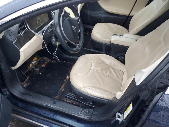5YJSA1CN3DFP23058 - 2013 TESLA MODEL S ლურჯი ფოტო 7