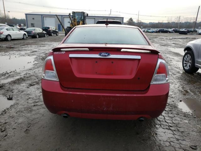 3FAHP08138R207530 - 2008 FORD FUSION SEL BURGUNDY photo 6