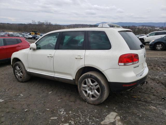 WVGMM77L95D002758 - 2005 VOLKSWAGEN TOUAREG 4. WHITE photo 2