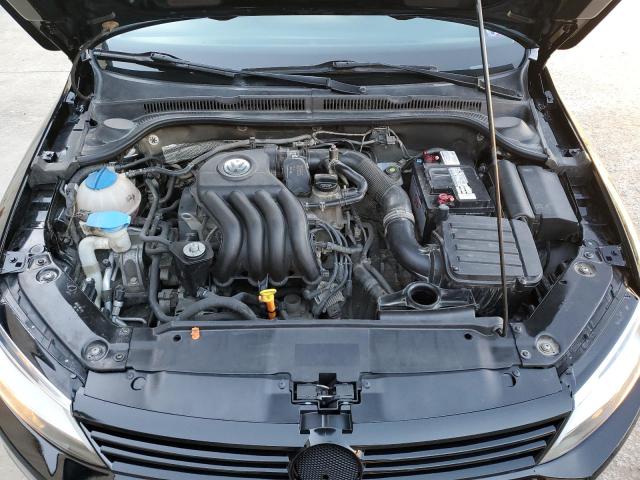 3VW2K7AJ1EM390711 - 2014 VOLKSWAGEN JETTA BASE BLUE photo 11