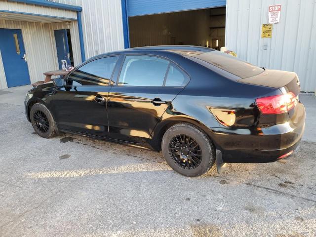 3VW2K7AJ1EM390711 - 2014 VOLKSWAGEN JETTA BASE BLUE photo 2