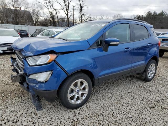 MAJ6P1UL3JC191015 - 2018 FORD ECOSPORT S BLUE photo 1