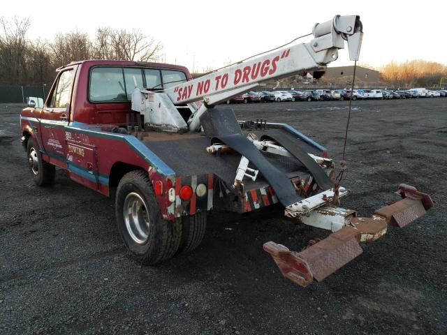 2FDKF37M6LMA42084 - 1990 FORD TOW TRUCK TWO TONE photo 2
