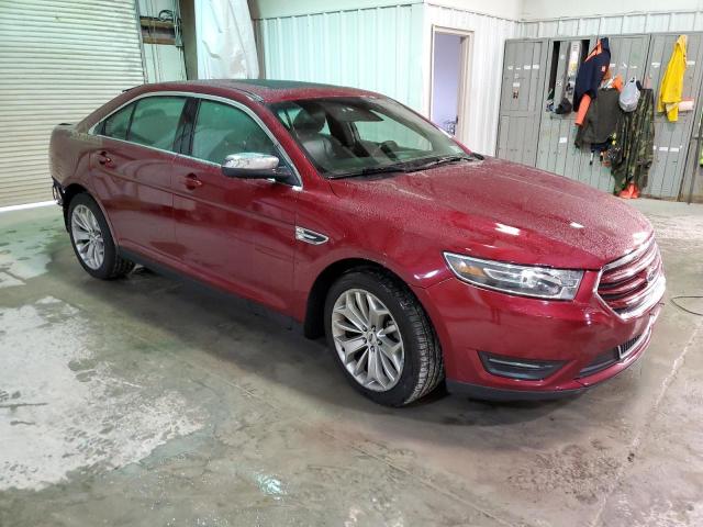 1FAHP2F84HG115071 - 2017 FORD TAURUS LIM RED photo 4