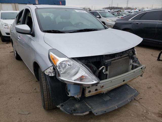 3N1CN7AP4KL816222 - 2019 NISSAN VERSA S SILVER photo 1