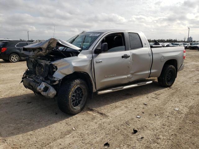 5TFUW5F15FX482302 - 2015 TOYOTA TUNDRA DOU SILVER photo 1