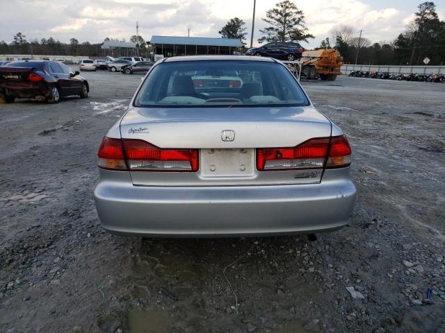 JHMCG56702C013924 - 2002 HONDA ACCORD SE SILVER photo 6