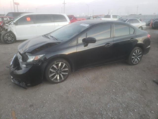 2HGFB2F92EH558877 - 2014 HONDA CIVIC EXL 黑色 照片 1