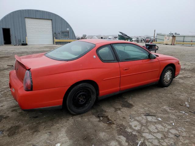 2G1WW12E719116268 - 2001 CHEVROLET MONTE CARL RED photo 3