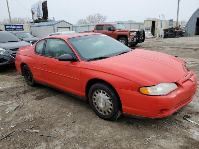 2G1WW12E719116268 - 2001 CHEVROLET MONTE CARL 红色 照片 4