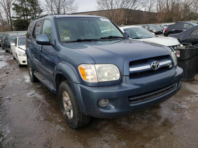 5TDBT44A65S241298 - 2005 TOYOTA SEQUOIA BLUE photo 1