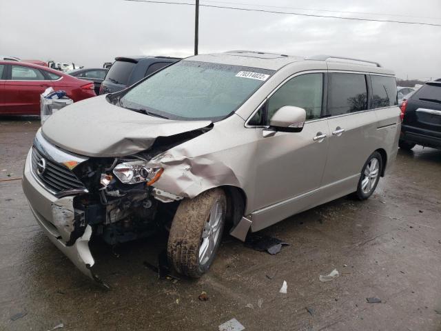 JN8AE2KP4B9009640 - 2011 NISSAN QUEST BEIGE photo 1