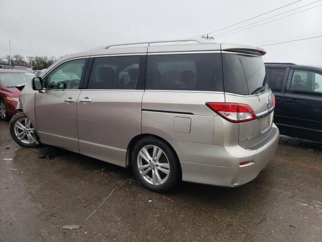 JN8AE2KP4B9009640 - 2011 NISSAN QUEST BEIGE photo 2