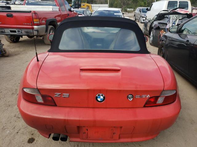 4USCN33462LK52569 - 2002 BMW Z3 2.5 RED photo 10