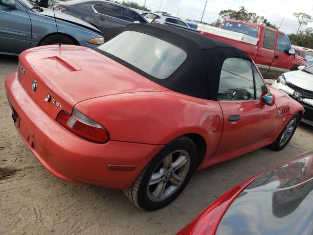 4USCN33462LK52569 - 2002 BMW Z3 2.5 RED photo 3