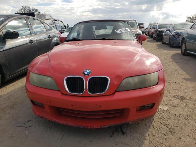 4USCN33462LK52569 - 2002 BMW Z3 2.5 RED photo 5