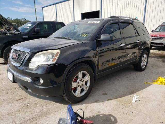 1GKKRNEDXBJ363012 - 2011 GMC ACADIA BLACK photo 1