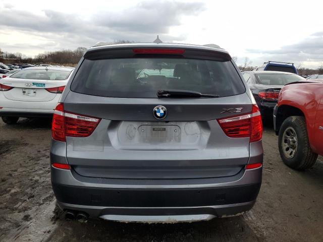 5UXWX9C58D0A08517 - 2013 BMW X3 XDRIVE2 SILVER photo 6