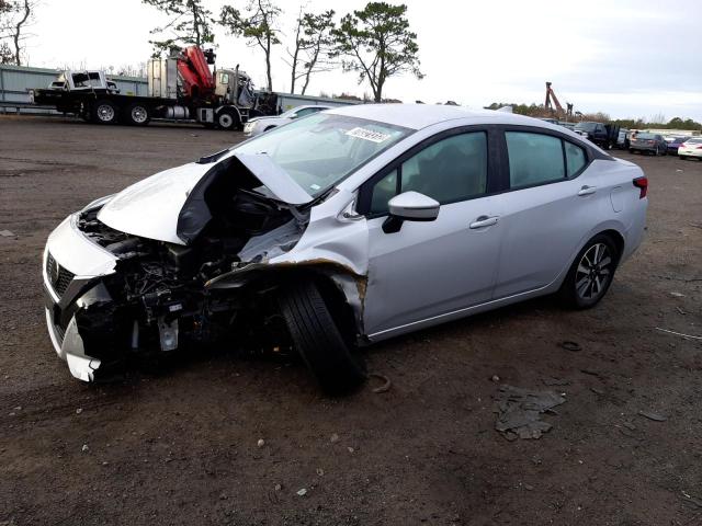 3N1CN8EV3ML844434 - 2021 NISSAN VERSA SV SILVER photo 1