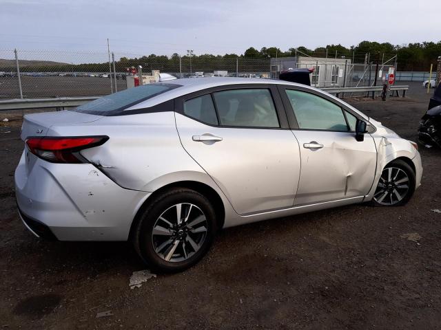 3N1CN8EV3ML844434 - 2021 NISSAN VERSA SV SILVER photo 3