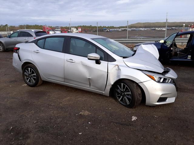 3N1CN8EV3ML844434 - 2021 NISSAN VERSA SV SILVER photo 4