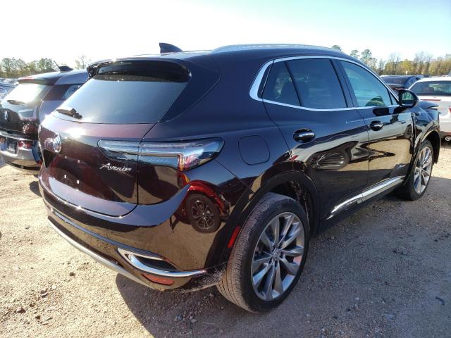 LRBFZRR47ND021162 - 2022 BUICK ENVISION A MAROON photo 3