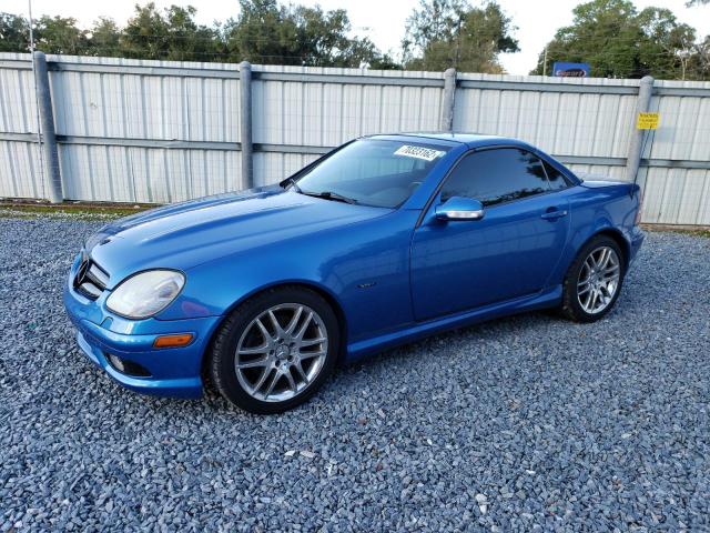 WDBKK65F83F272878 - 2003 MERCEDES-BENZ SLK 320 BLUE photo 1