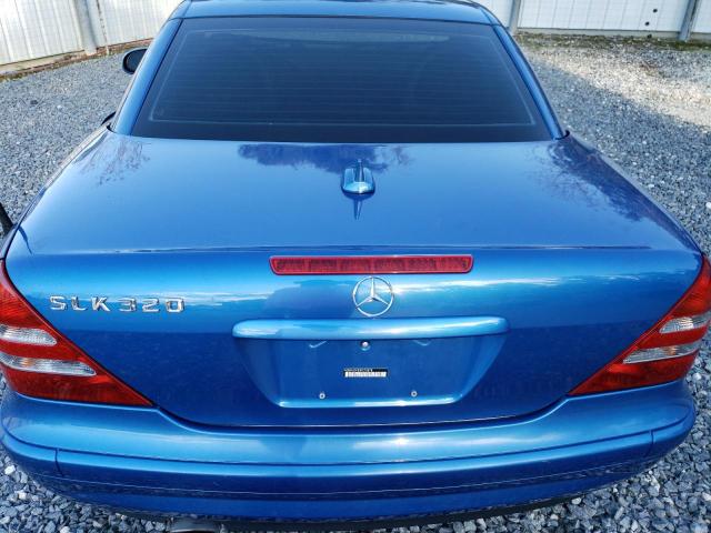 WDBKK65F83F272878 - 2003 MERCEDES-BENZ SLK 320 BLUE photo 10