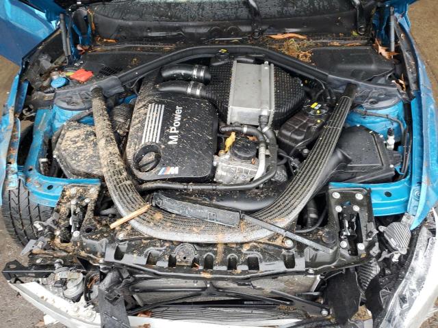 WBS2U7C53KVB08949 - 2019 BMW M2 COMPETI Կապույտ լուսանկար 11
