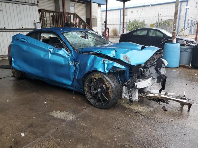 WBS2U7C53KVB08949 - 2019 BMW M2 COMPETI Կապույտ լուսանկար 4