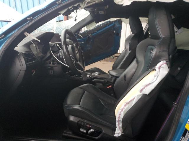 WBS2U7C53KVB08949 - 2019 BMW M2 COMPETI Կապույտ լուսանկար 7