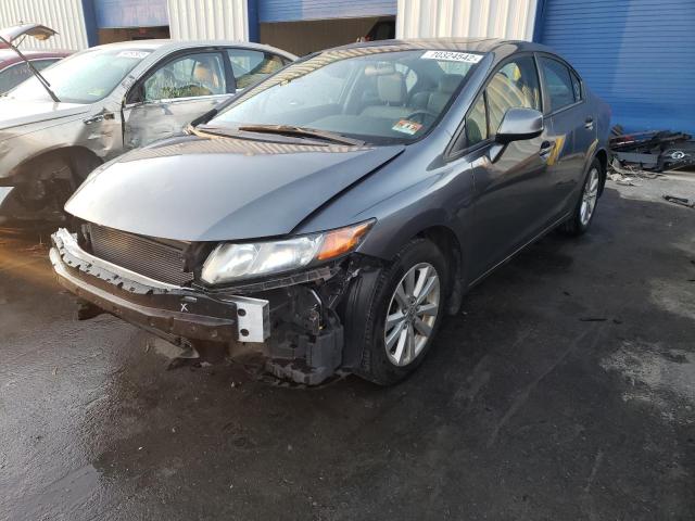 19XFB2F94CE337398 - 2012 HONDA CIVIC EXL 灰色 照片 1