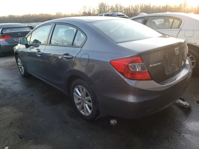 19XFB2F94CE337398 - 2012 HONDA CIVIC EXL 灰色 照片 2