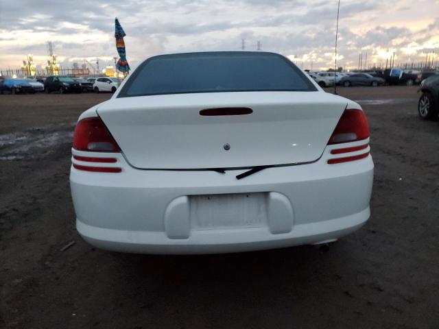 1B3EL46T75N591137 - 2005 DODGE STRATUS SX WHITE photo 6